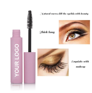 Máscara de Pestañas de Larga Duración e Impermeable, Marca Privada, Tubo Rosa, Volumen de Pestañas, Cosméticos al por Mayor, Fórmula Natural - Product Image 1