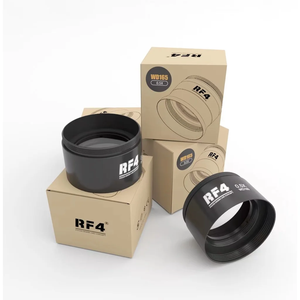 Trinocular WD168 0.48X vidrio auxiliar WD165 0.5X objetivo Barlow lente WD120 0.7X microscopio binocular 48MM lente de Zoom acromático - Product Image 1