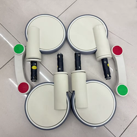 Vente directe usine : Roulettes de lit médical de 5 et 6 pouces avec frein central pour équipement médical et lit de soins infirmiers
