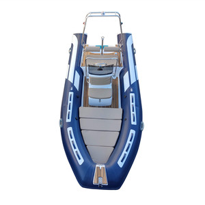 Gommone RIB 480 in Hypalon/PVC con Scafo in Fibra di Vetro, Barca Gonfiabile per Pesca e Divertimento Acquatico - Product Image 5
