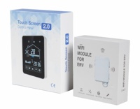 Machine intégrée de système de ventilation de récupération de chaleur de pompe à chaleur d'onduleur de maison intelligente avec DC ERV pour le système de ventilation d'hôtel