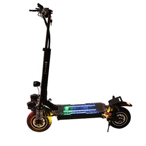 สกู๊ตเตอร์ไฟฟ้า 48v/60v 1200w/2400w ขับเคลื่อนสองล้อ ความเร็วสูง พับได้ ปรับแต่งได้ ล้อ 11 นิ้ว - Product Image 3