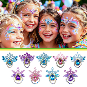 GP Adesivi per il Viso Personalizzati in Acrilico, Gemme Temporanee per Feste, Tatuaggi 3D in Cristallo, Gioielli Fai-da-Te per Bambini - Product Image 6