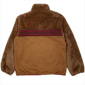 Veste en polaire sherpa imperméable d'hiver de haute qualité OEM, écologique, avec fermeture éclair, logo personnalisé, col montant surdimensionné, style polaire - Product Image 2