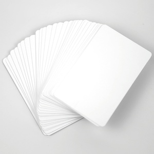 Tarjeta de PVC Blanca de Alta Calidad para Impresión, Tarjeta de Identificación de Plástico Blanca para Negocios - Product Image 1