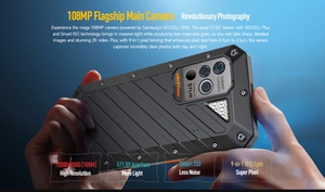 Ulefone Power armatura 19T termocamera telefono robusto 17GB RAM + 256GB ROM Helio G99 66W telefoni cellulari termici da FLIR call - Product Image 6