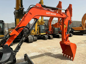 Mini-excavatrice sur chenilles Hitachi ZX50 d'occasion du Japon, 5 tonnes, avec lame de bulldozer, Hitachi 50 d'occasion - Product Image 5