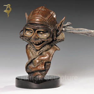 Sculpture de dame de danse debout de petite taille en Bronze pour fille - Product Image 4