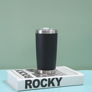 Gobelets en acier inoxydable à double couche de 20oz en gros Portable extérieur isolé sous vide flacon de voiture transfrontalier 304 matériel - Product Image 2