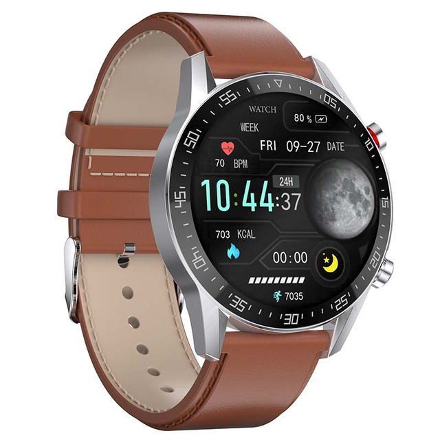 Sk7 Plus Round Smartwatch Touch Screen Smartwatch Fitness Track With Blood Pressure Monitor Answer Call Smart Watch