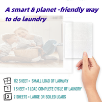 Vente directe en usine, feuille de détergent, linge, linge, draps de lavage avec un excellent prix