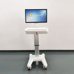 Vente directe d'usine <span class=keywords><strong>de</strong></span> Shenzhen <span class=keywords><strong>de</strong></span> chariots <span class=keywords><strong>de</strong></span> rondeur pour les infirmières, chariots informatiques mobiles et réglables en hauteur, chariots intégrés pour l'information. - Product Image 2