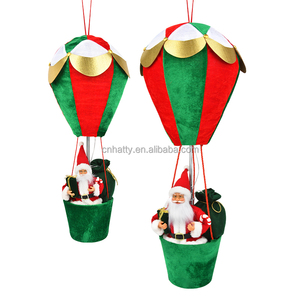 Wholesale New Arrival Xmas Creative Stretchable Santa Fire <b>Balloon</b> for <b>Home</b> Party Decoration Christmas Tree Holiday Supplies - Product Image 5