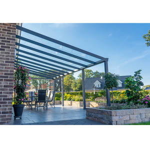 Auvent incliné au mur Pergola terrasse <span class=keywords><strong>toit</strong></span> pour abri d'auto Parking de voiture - Product Image 1