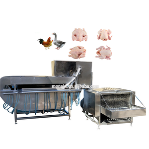 Máquina automática de descarga para escaldado y desplumado de pollos en mataderos con tanque de agua caliente - Product Image 4