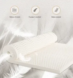 थोक होटल होम अतिरिक्त बड़े शुद्ध लेटेक्स कुशन आर्थोपेडिक मालिश प्राकृतिक लेटेक्स गद्दे - Product Image 3