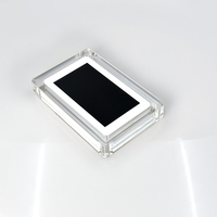 Pantalla Lcd HD, reproductor de vídeo acrílico de cristal transparente, marco de fotos Digital acrílico de 5 pulgadas