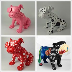 Estatuas de Animales de Resina Pintadas a Mano, Artísticas y Coloridas, Personajes de Películas y TV, Ligeras e Impermeables - Product Image 6