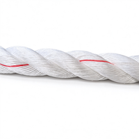 Cordon monofilament en polypropylène à 3 brins, prix direct usine, pour remorquage maritime, amarrage, pêche en mer, bateaux et pêche au chalut