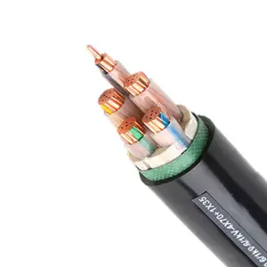 0.6/1KV cooper cables 3c 4c 5core 4 10 15 20 50 sq mm underground cable copper conductor PVC xlpe insulated power cables