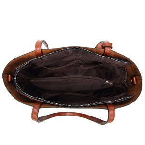 Retro Waterdichte Zachte Pu Lederen Vrouwen Schouder Handtassen Grote Dames Casual Luxe Draagtassen Voor Werk Winkelen - Product Image 3