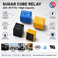 Relay PCB SRD-12VDC-SL-C 3V 5V 6V 12V DC 4 atau 5 Pin SONGLE TAB HKE HKC HKF HK JQC 3F T73 250VAC 7A 10A
