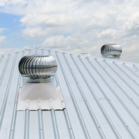 Whirlybird Ventilateur de toit Toit Éolienne Ventilateurs d'air Toit Ventilateur de ventilation sans puissance