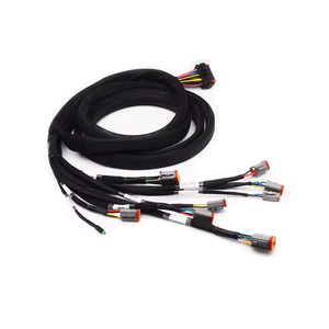 拖拉机拖车叉车挖掘机连接器线束定制线束制造商 - Product Image 2