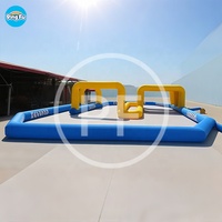 Piste de karting gonflable en PVC pour l'extérieur / Piste de course gonflable / Piste de voitures tamponneuses gonflables pour quad