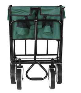 Collapsible All-Terrain Beach Wagon <strong>Cart</strong> with Four-Wheel <strong>Big</strong> Wheels Large Weight Capacity Heavy Duty Four-Wheel Foldable <strong>Carts</strong> - Product Image 2