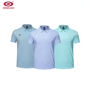 De alta calidad del deporte del Golf de secado rápido transpirable camisa de Polo con logotipo personalizado