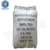 Sulfate de magnésium heptahydraté de qualité industrielle et alimentaire CAS 10034-99-8 Cristaux aciculaires blancs ou incolores MgSO4