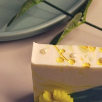 Savon de noël pour la saint-valentin, barre de nettoyage du visage, étiquette privée, 100% ingrédients naturels, marguerite, savon fait à la main, procédé à froid