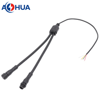 Solución de Cableado para Iluminación Urbana, Conectores Tipo Y Personalizados, Impermeables IP65 IP68, de 1 a 3 Vías