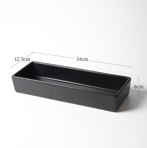 Jarrón Rectangular Moderno de Cerámica Ecológica <span class=keywords><strong>Ohara</strong></span> School of Ikebana, Maceta, Plato para Arreglos Florales, Recipientes para Uso Doméstico - Product Image 6