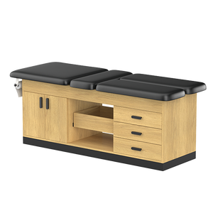 <span class=keywords><strong>Table</strong></span> <span class=keywords><strong>d</strong></span>'<span class=keywords><strong>examen</strong></span> médicale réglable en bois à <span class=keywords><strong>prix</strong></span> <span class=keywords><strong>d</strong></span>'usine avec armoire pour hôpitaux ou cliniques - Product Image 6