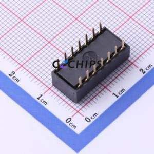 DSPV07LHGET DIP Switch Through hole Component (THT) Switch Piano Key Single Pole Single Throw 7 2.54mm - Product Image 2