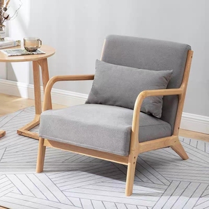 ชุดโซฟาไม้เดี่ยว เฟอร์นิเจอร์ห้องนั่งเล่น เฟอร์นิเจอร์อพาร์ตเมนต์ - Product Image 2