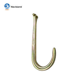 HIDEA Crochet en J à fourche en acier super allié forgé à froid, trempé, électro-galvanisé, thermolaqué, facteur de sécurité 4:1 - Product Image 2