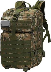 Mochilas Tácticas Impermeables de 25L con Cierre de Cremallera - Para Senderismo, Pesca y Caza - Product Image 2