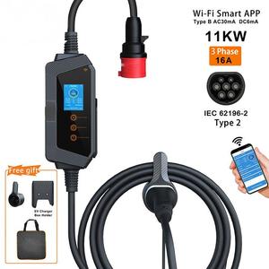 חדש 85-264v מתח רחב <span class=keywords><strong>sae</strong></span> <span class=keywords><strong>j1772</strong></span>/iec62196/gb/t תואם 7kw כוח פלט עבור מטען USB 22kw - Product Image 2
