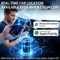 Mini Rastreador GPS para Auto con Navegación, Posicionamiento AGPS, Pantalla IPS, Aleación de Aluminio, Dispositivo Antipérdida, Certificado MFI para Niños y Adultos Mayores