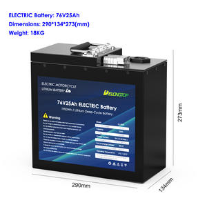Paquete de batería de 72v para bicicletas eléctricas y patinetes de iones de litio Lifepo4 de 25ah-50ah para vehículos de <span class=keywords><strong>2</strong></span> ruedas - Product Image 5