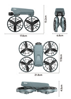 Nouveau Quadricoptère de Course FPV Pliable avec Écran, Télécommande, Caméra 8K à Flux Optique pour Dropshipping Shopify