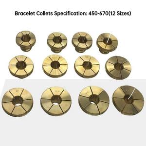 Bijoux Diamant Facettage Outil Anneau Bracelet Fixe Cuivre Manches <span class=keywords><strong>Laiton</strong></span> Anneau Collets pour Facettage Machine Accessoires - Product Image 3