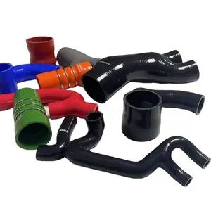 EPDM NBR FKM custom mold flexible rubber air boot intake hose pipe for car truck engine parts with IATF16949 cert