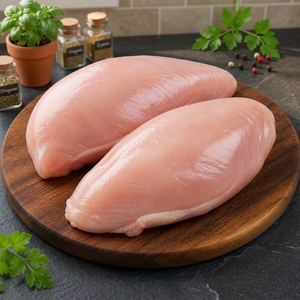 อกไก่ทอดแช่แข็ง IQF แบบแพ็คใหญ่ ปรุงสุกและอบแห้ง ได้รับการรับรองฮาลาล ผลิตในแคนาดา - Product Image 2
