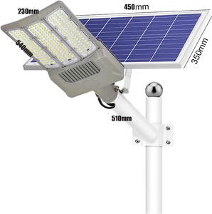 ไฟถนนพลังงานแสงอาทิตย์ 5000W ดีไซน์มุมกว้าง 3 ด้าน กันน้ำระดับ IP65 รูปทรงสี่เหลี่ยม สำหรับพื้นที่กลางแจ้งและไฟส่องสว่างกำลังสูง - Product Image 6