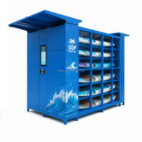 Armoire de location intelligente d'intérieur conçue pour les terrains de tennis – Borne de location autonome pour stades et communautés