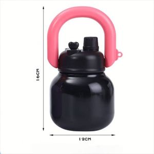 Double Wall Vacuum Insulated Stainless Steel Tumbler <b>Large</b> Capacity Leakproof <b>Water</b> <b>Bottle</b> Handle Lid 6-12 Hours Thermal - Product Image 4